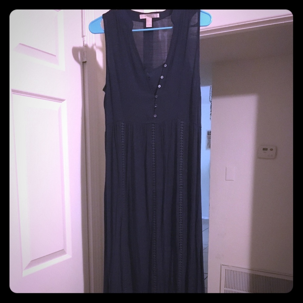 Sleeveless maxi